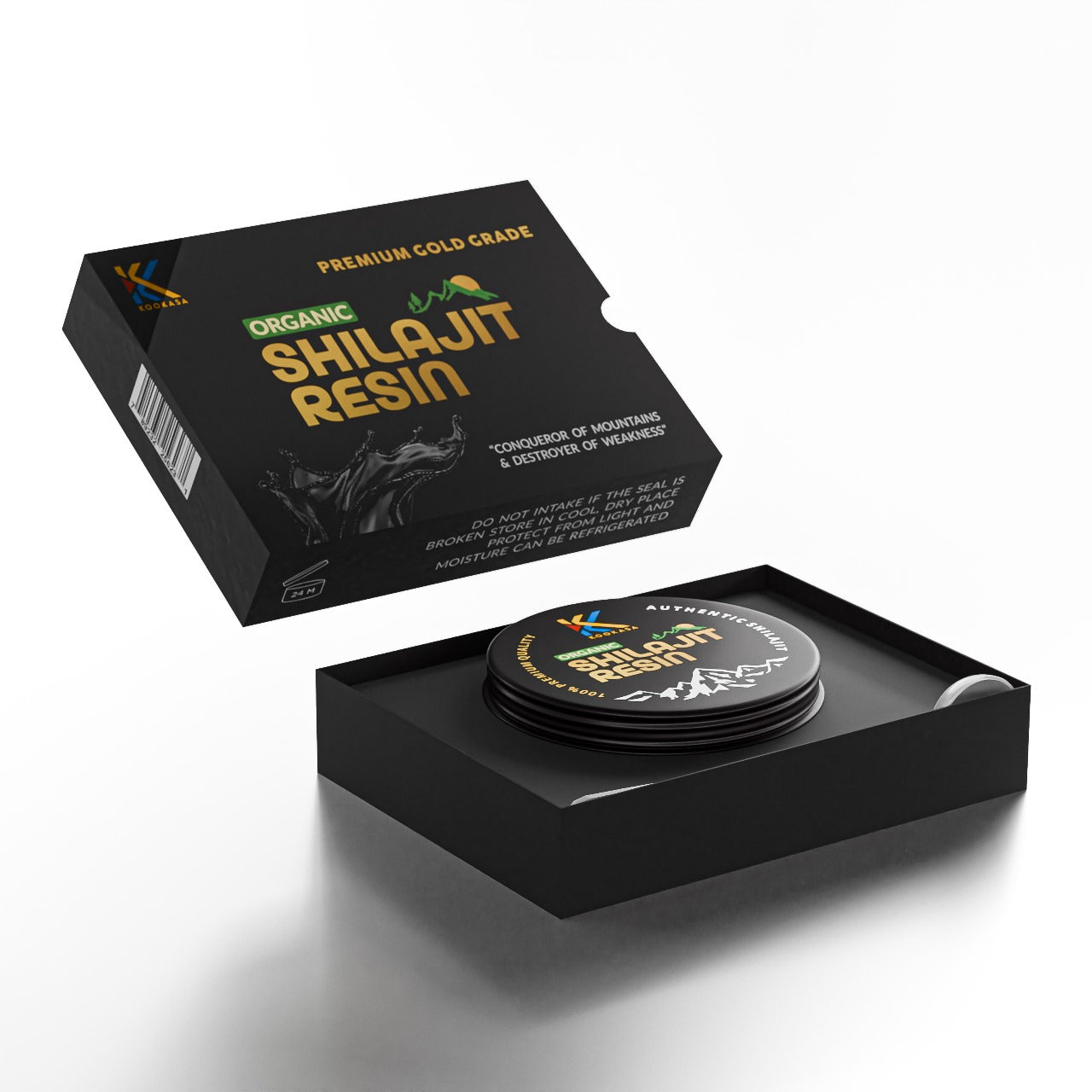 Kookasa 100% PURE SHILAJIT RESIN (30G)